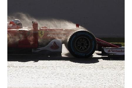 Am letzten Formel-1-Testtag in Barcelona ging es erstmals auf regennasser Strecke zur Sache. Auf dem Prüfstand standen nicht...