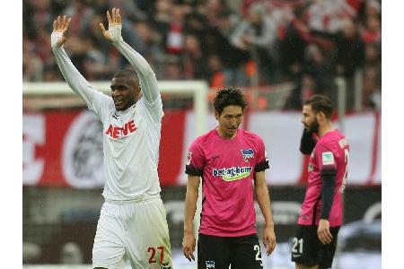 Modeste trifft dreimal: Köln schlägt Hertha