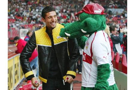 Auch in Zeiten von Verletzungen standen die Schwaben hinter ihrem Stürmer.