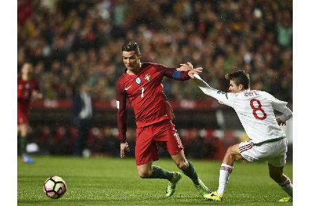 Ronaldo 15. Spieler mit 70 Länderspiel-Toren