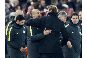 1:1 im Trainerduell: Kein Sieger zwischen Guardiola und Klopp