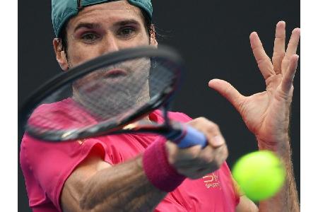 Turnierdirektor Tommy Haas gewinnt Schaukampf