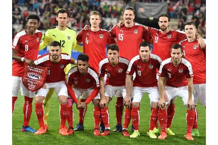 Die Startformation brachte drei Neuerungen. Marko Arnautovic, Guido Burgstaller und Stefan Ilsanker wurden durch Martin Harn...
