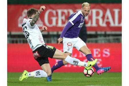 Raphael Holzhauser im Heimspiel gegen den WAC.