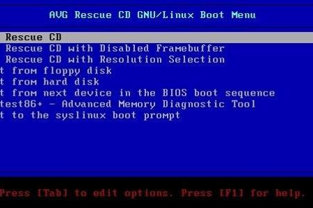 AVG Rescue CD - Die AVG Rescue CD hilft Ihrem PC wieder weiter, wenn dieser aufgrund von starkem Virenbefall nicht mehr star...