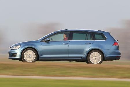 VW Golf Variant 1.4 TSI, Seitenansicht