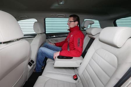 VW Golf Variant 1.4 TSI, Fondsitz, Beinfreiheit