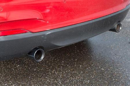 BMW M235i, Auspuff, Endrohre