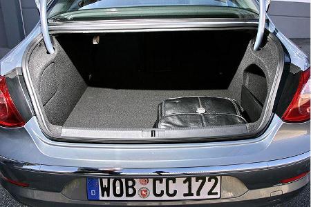 Der Kofferraum fasst üppige 532 Liter.