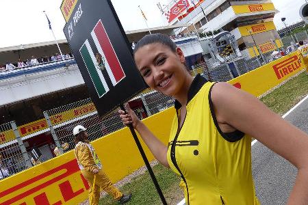 Formel 1 - Girls - GP Spanien 2014 - Barcelona