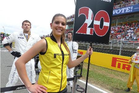 Formel 1 - Girls - GP Spanien 2014 - Barcelona