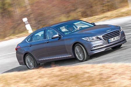 Hyundai Genesis 3.8 HTRAC, Seitenansicht