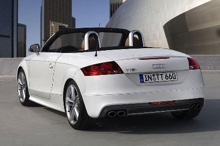 Das TTS-Cabrio steht ...
