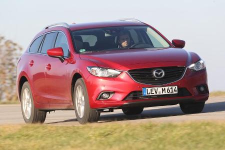 Mazda 6 Kombi 2.2 L D, Frontansicht