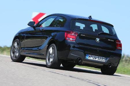 BMW M135i xDrive, Heckansicht