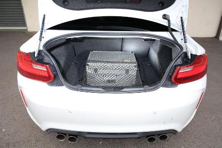 BMW M2 Coup, Kofferraum