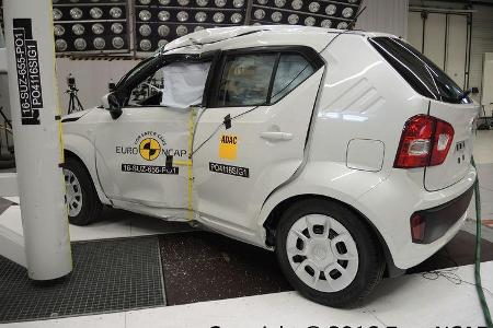 EuroNCAP Crashtest Suzuki Ignis