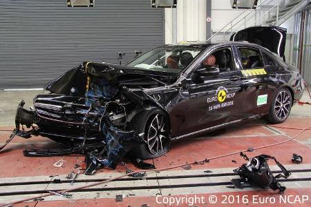 EuroNCAP Crashtest 2016 Mercedes E-Klasse