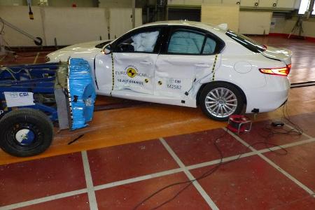 EuroNCAP-Crashtest 2016 Alfa Giulia