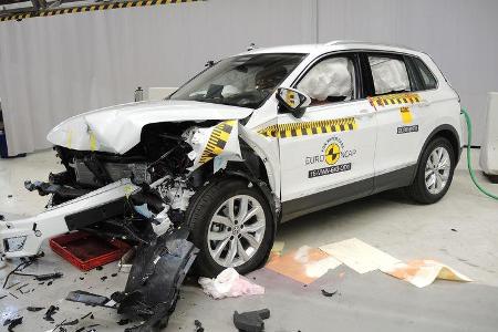 EuroNCAP-Crashtest 2016 VW Tiguan