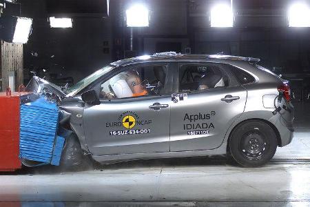 EuroNCAP Crashtest Suzuki Baleno