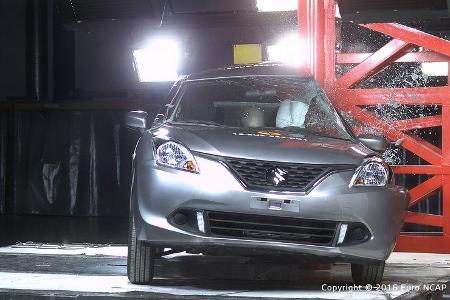EuroNCAP Crashtest Suzuki Baleno