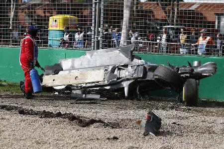 Fernando Alonso - GP Australien - Crash - 2016