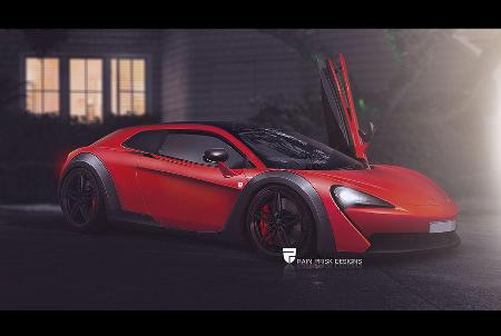 McLaren - Photoshop - Shooting Brake - Rain Prisk 2015