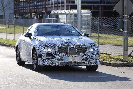 Erlkönig Mercedes E-Klasse Coupé