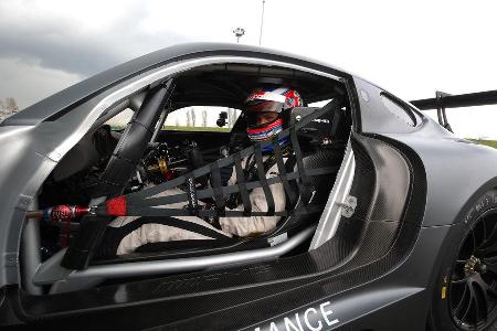 Mercedes-AMG GT3, Tracktest, Chassie, Fahrerposition