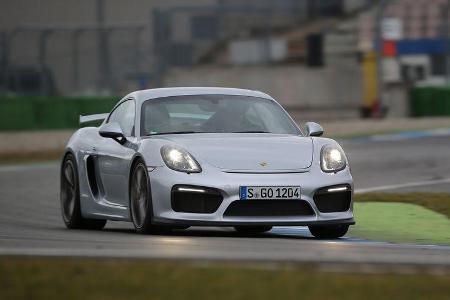 Porsche Cayman GT4 und GT4 Clubsport, Tracktest, Impression