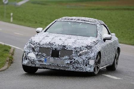 Mercedes E-Klasse Cabrio Erlkönig