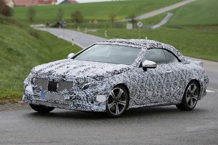 Mercedes E-Klasse Cabrio Erlkönig