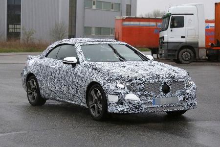 Mercedes E-Klasse Cabrio Erlkönig