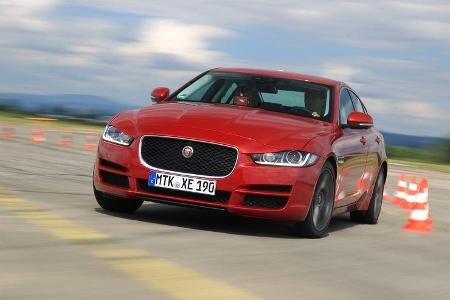 Jaguar XE 20d, Frontansicht