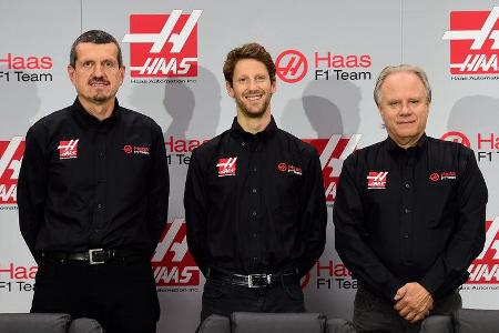 Romain Grosjean - Haas F1 - Präsentation - 2015