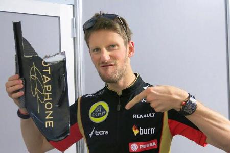 Romain Grosjean - GP USA 2014