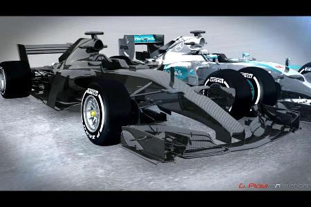 F1 Concept 2017 - Piola Animation