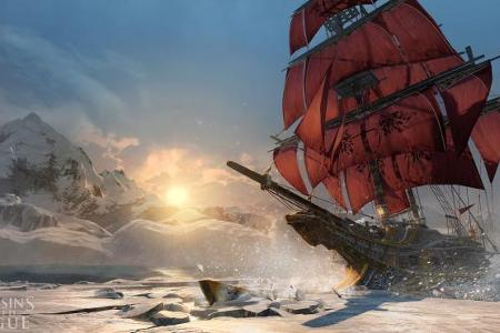 Ein Eisbrecher aus Assassin's Creed: Rogue.