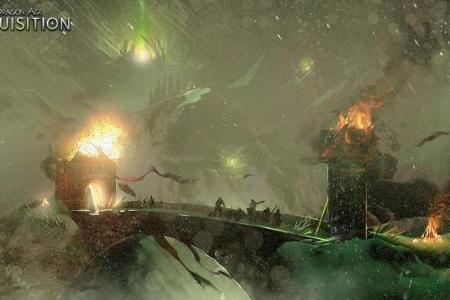 Konzeptzeichnung für Dragon Age: Inquisition.