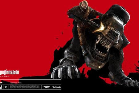 BJ mit Monsterroboter in Wolfenstein: The New Order. (Quelle: Bethesda)