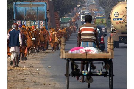 Dass Indien das Land der ungeheuren Gegensätze ist, zeigt sich ebenfalls in 