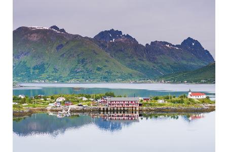 Der Ort Borg auf den Lofoten in Norwegen bietet ein spannendes Wikingermuseum an. Dort können Kinder nicht nur interaktiv me...
