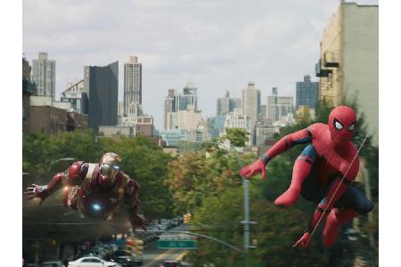 Peter Parker alias Spider-Man mischte in 