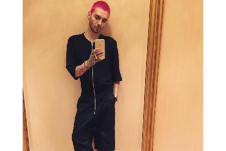 Bill Kaulitz (27) von der Band Tokio Hotel ist auch immer wieder auf Fashion Weeks zu sehen. Dass sich der Sänger für Mode u...