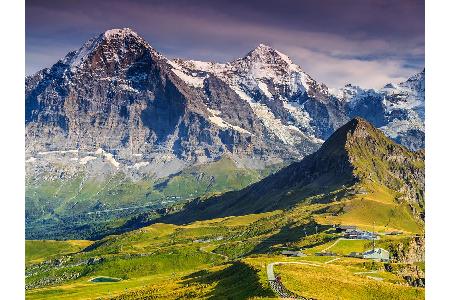 In der Region um den Schweizer Gipfel Jungfrau stellen sich Läufer im September der Herausforderung. Zu den über 40 Kilomete...