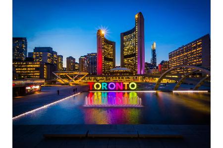 Auf der Vier landet Toronto. Wie Calgary schnappt sich die Hauptstadt der Provinz Ontario jeweils 100 Punkte in Stabilität, ...