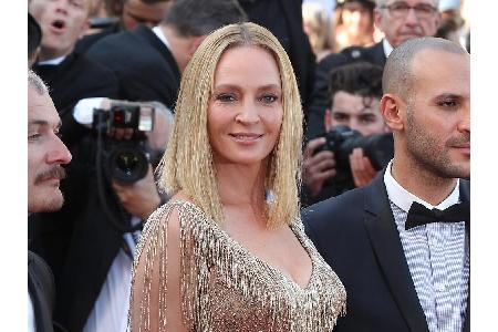 Schauspielerin Uma Thurman (47) macht der Redewendung 