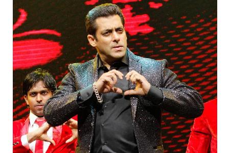 Platz 9: Auch Salman Khan zählt zu den populären Stars Bollywoods. Er hat 37 Millionen Dollar eingenommen.