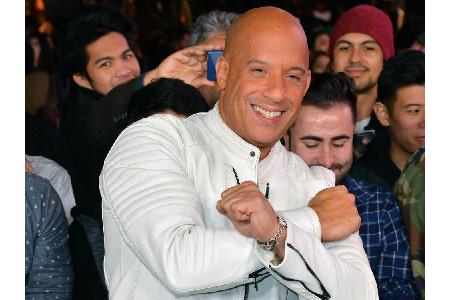 Platz 3: Vin Diesel erhält mit einem Verdienst von 54,5 Millionen Dollar die Bronze-Medaille. Mit 